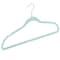 Simplify Super Slim Velvet Hangers with Gold Hook in Pool Blue, 10PK 3246-G-POOL - alternate 6